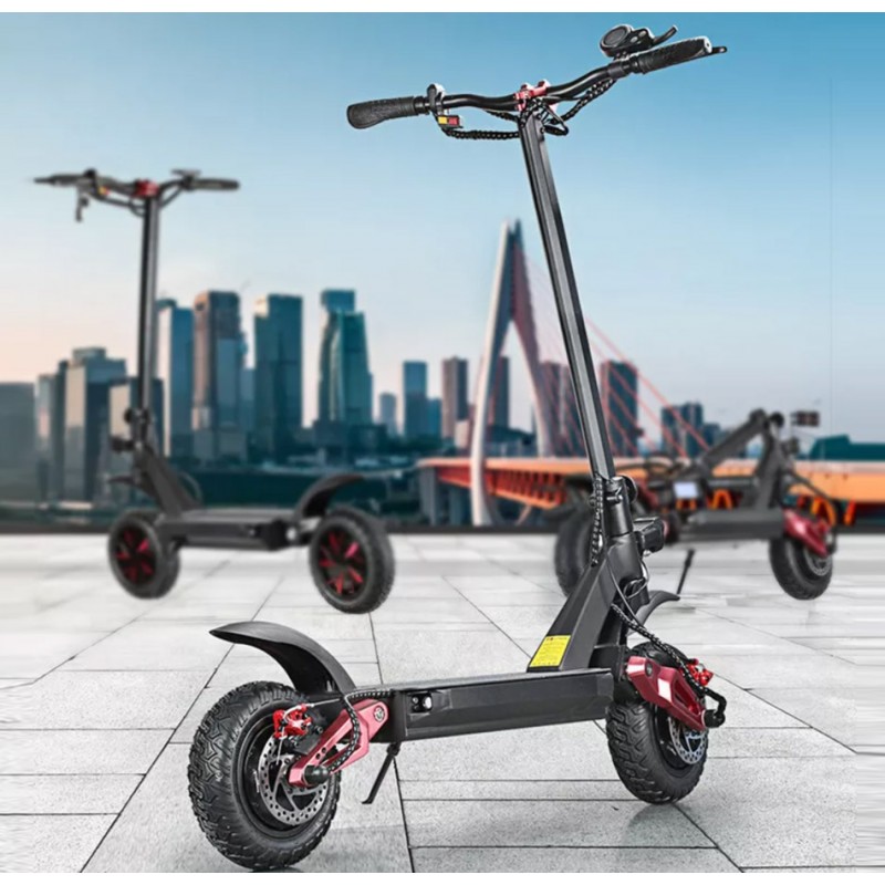 AERIUM Ecorider 3600 W Dual off-road elektromos roller, fekete