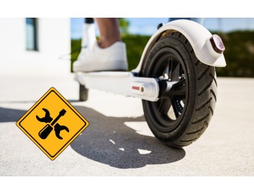 Útmutató az elektromos roller gumiabroncs csövének cseréjéhez - hogyan kell mindezt néhány perc alat