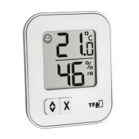 TFA 30.5026.02 MOXX digitális hőmérő páratartalom-mérővel - fehér