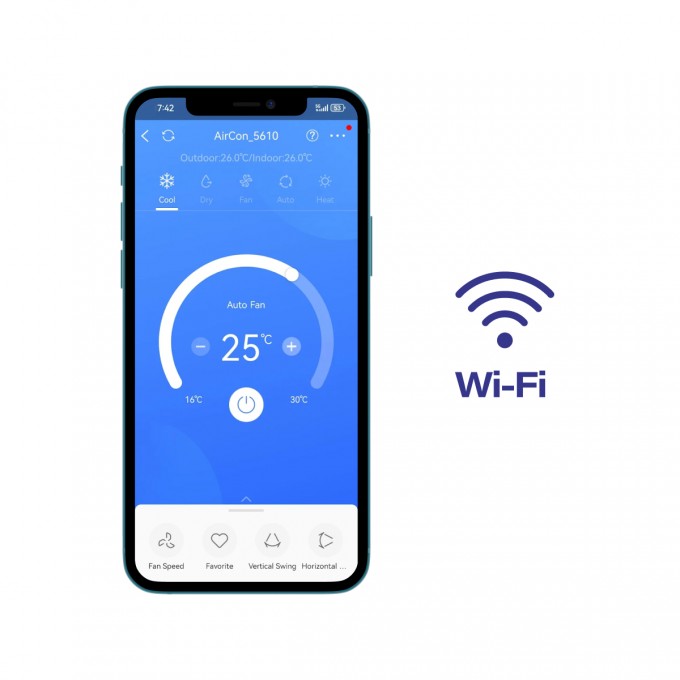 Olimpia Splendid Dolceclima Air Pro 14 HP WiFi mobil klíma