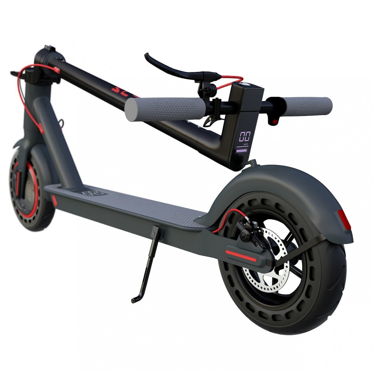 AERIUM AOVO ES80 elektromos roller, fekete