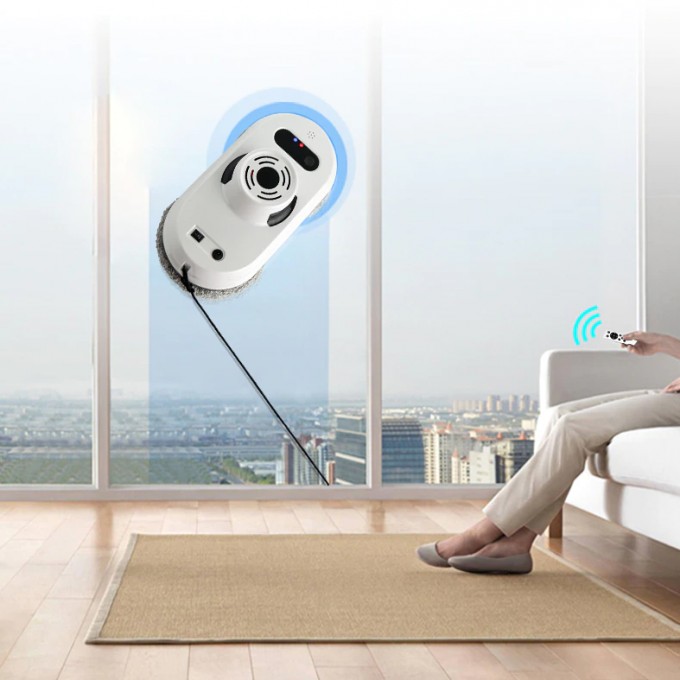 AERIUM VAC100 SMART ablaktisztító robot, fekete