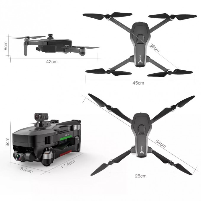 AERIUM SG MAX GPS drón - 2 akku