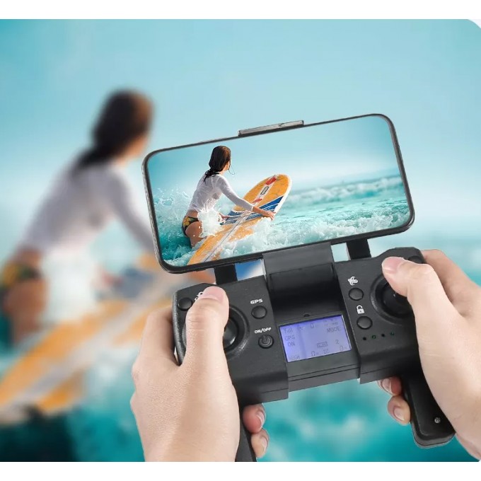 AERIUM L900 GPS 4K drón, fekete - 3 akkumulátor