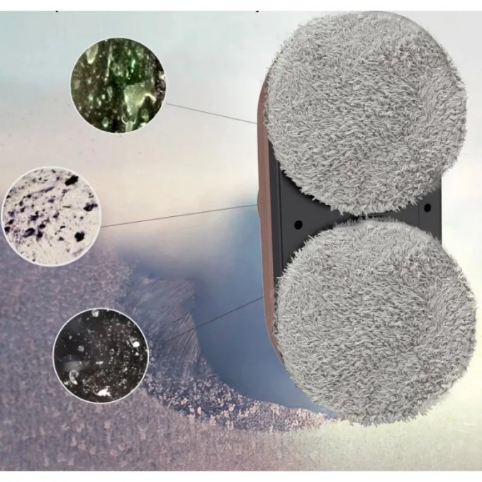 AERIUM VAC100 SMART ablaktisztító robot, fekete