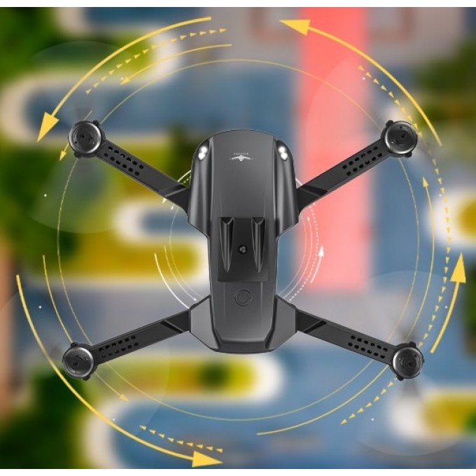 AERIUM KF 4K Dual Camera drón, narancssárga - 2 akku