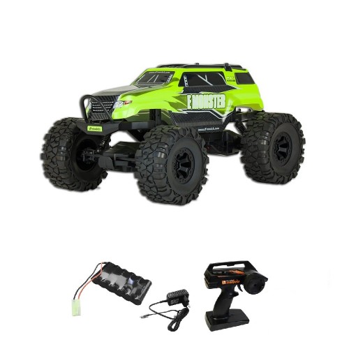DF MODELS Crawler E Monster RC autó (1:10) - zöld