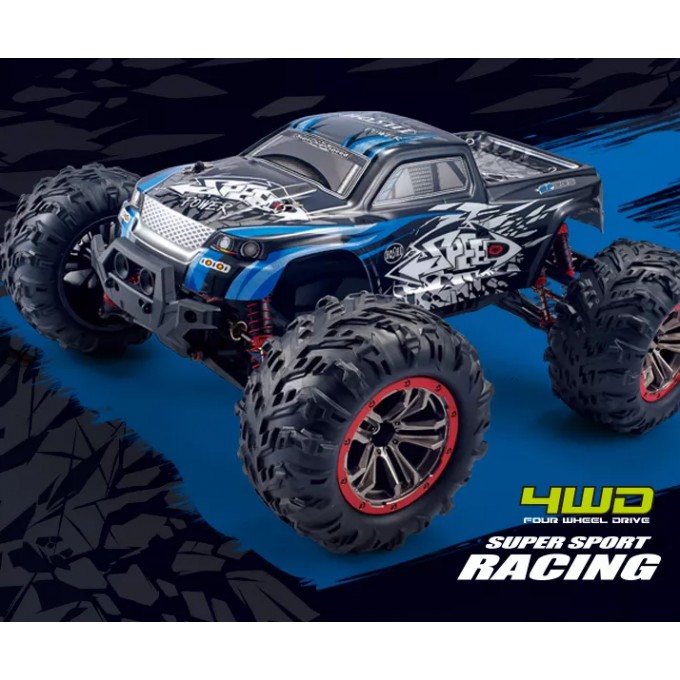 AERIUM HOSHI SPEED off-road RC autó (1:10) kék - 2 akkumulátorral AERIUM HOSHI SPEED off-road RC autó (1:10) kék - 2 akkumulátorral