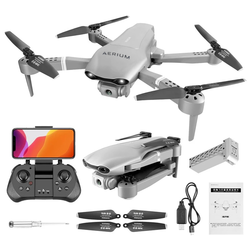 AERIUM Nocchi 4K Dual Camera GPS V2 drón - 3 akku