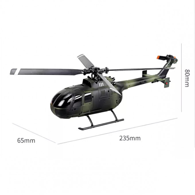 RC helikopter AERIUM C186 4CH CAMOUFLAGE zöld