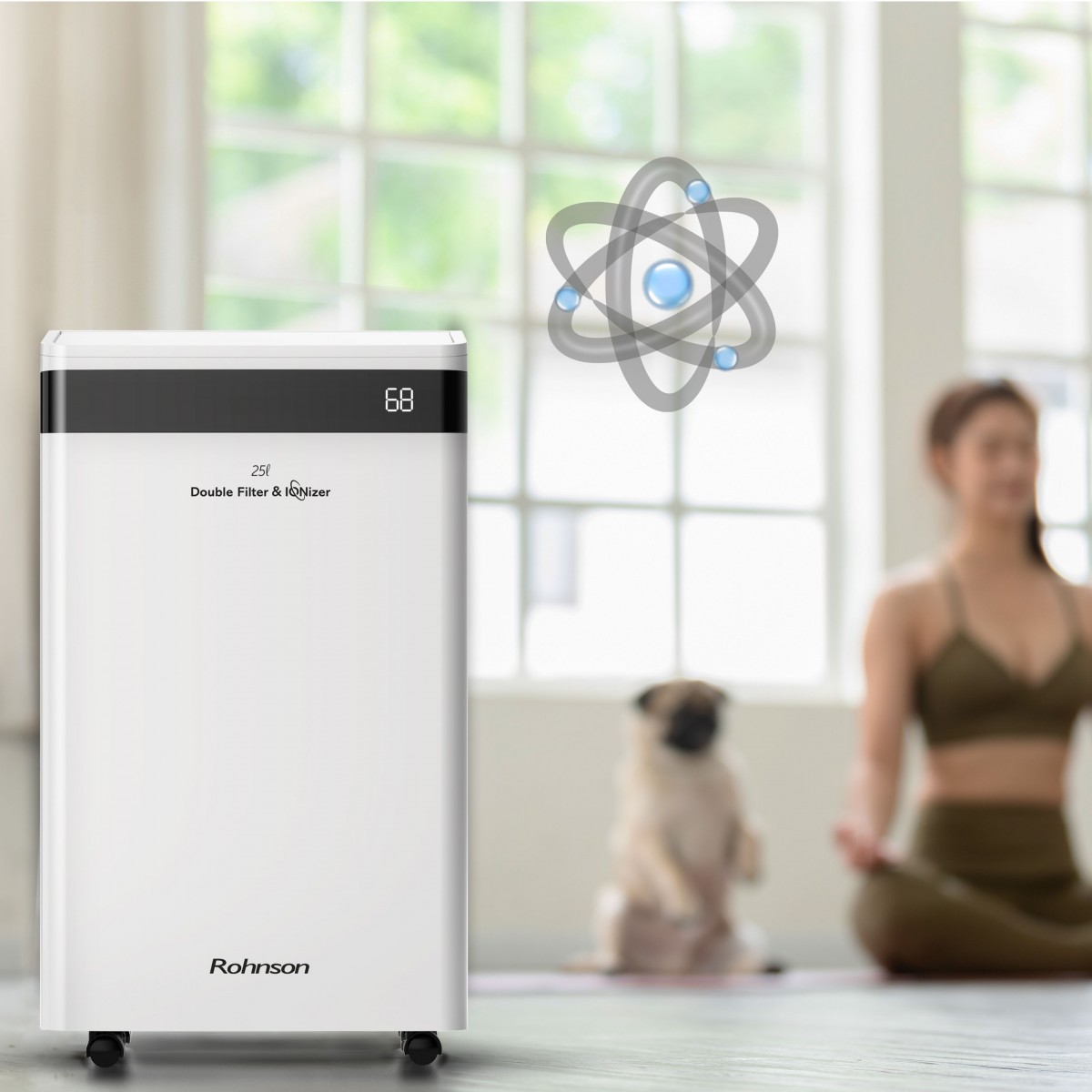 Rohnson R-91125 Double Filter & Ionizer páramentesítő