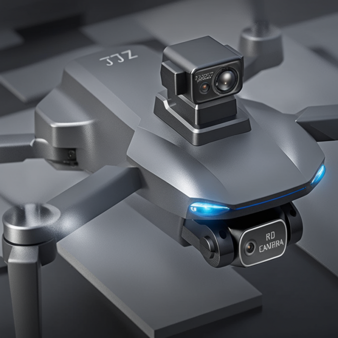 AERIUM MAX 108 LASER 4K Dual Camera GPS drón - 3 akku