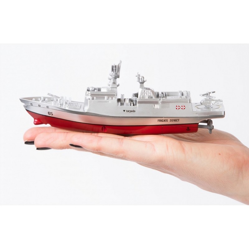 RC csatahajó Invento Mini Frigate 2016CT - szürke