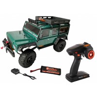 RC autó DF MODELS 4J XXL Crawler 2023 Edition (1:10) - zöld
