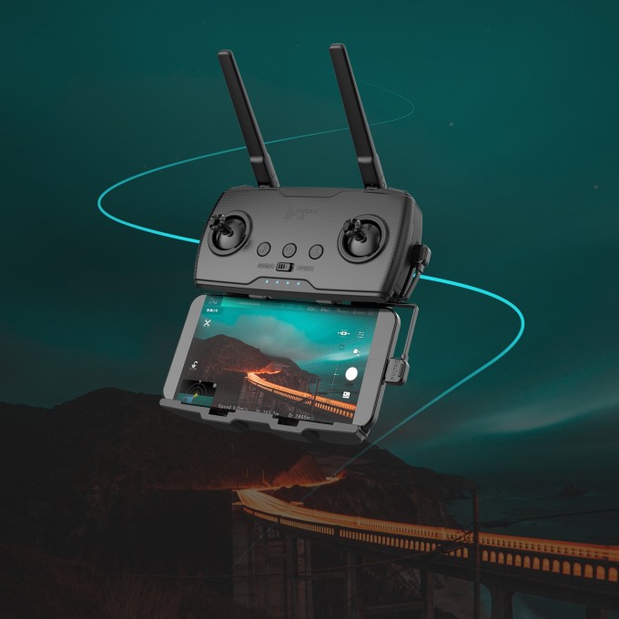 AERIUM Hubsan Blackhawk 2 GPS 4K Combo fekete drón - 2 akku
