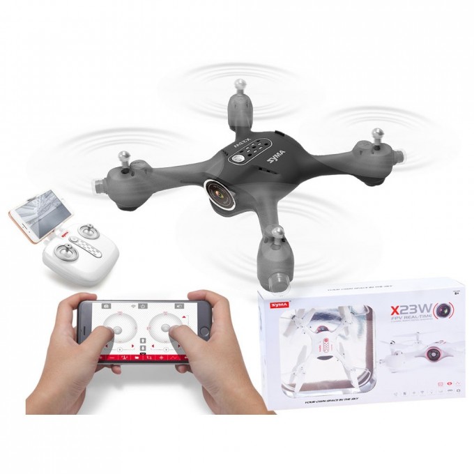 Syma X23W drón fekete