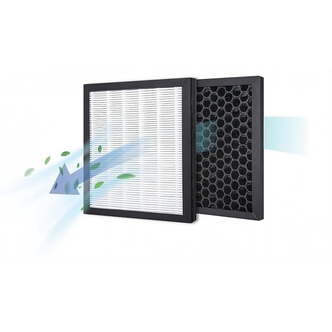 Kombinált HEPA és aktívszenes szűrő az AERIUM DH20G Ionic Wi-Fi készülékhez Kombinált HEPA és aktívszenes szűrő az AERIUM DH20G Ionic Wi-Fi készülékhez