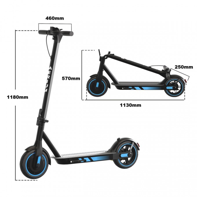 AERIUM MaxRide T500 elektromos roller, kék