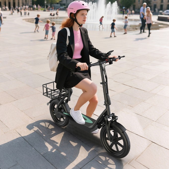 AERIUM AOVO PRO COMFORT V2 elektromos roller, fekete