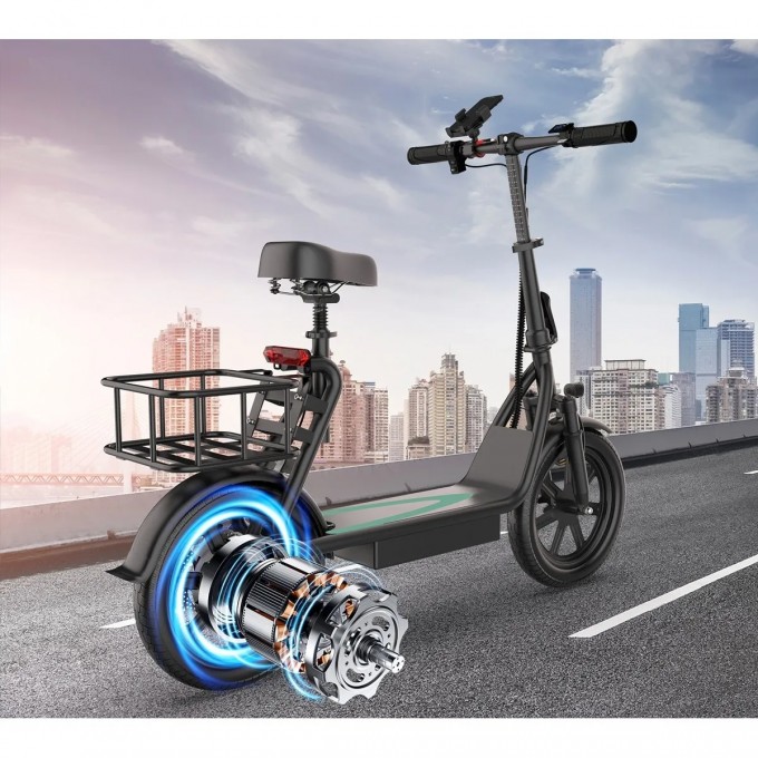 AERIUM AOVO PRO COMFORT V2 elektromos roller, fekete