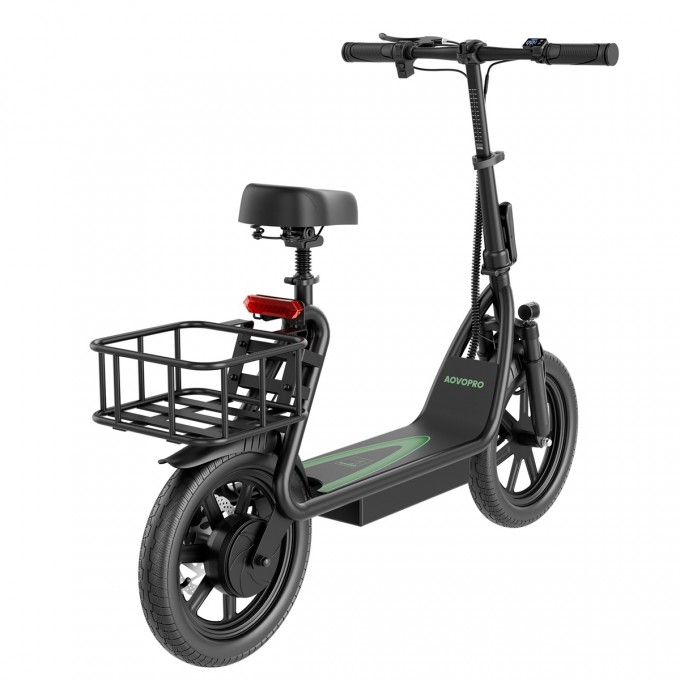 AERIUM AOVO PRO COMFORT V2 elektromos roller, fekete