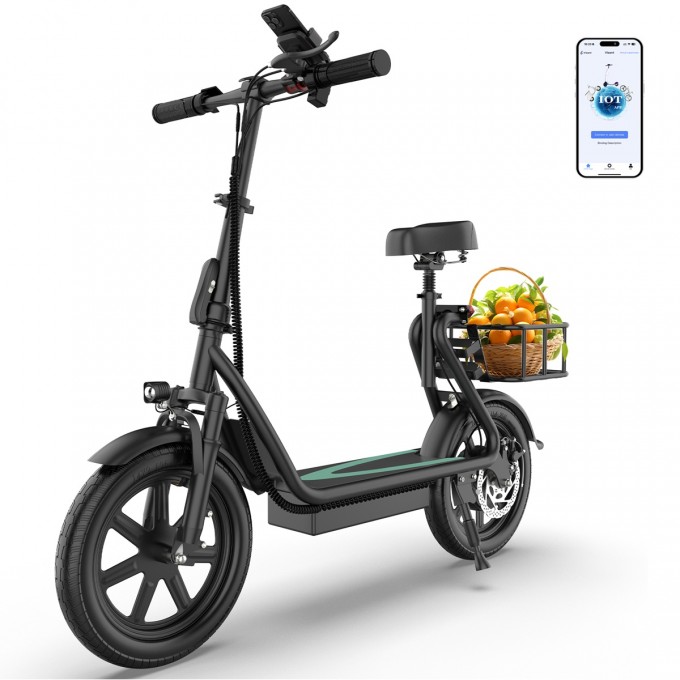 AERIUM AOVO PRO COMFORT V2 elektromos roller, fekete
