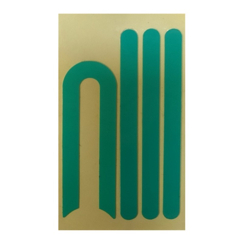 Világoskék színű csere öntapadós fényvisszaverők szett elektromos rollerekhez