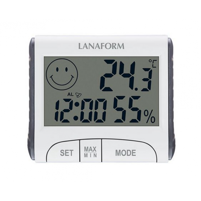 Digitális hőmérő és nedvességmérő - Lanaform LA120701