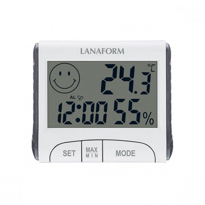 Digitális hőmérő és nedvességmérő - Lanaform LA120701 Digitális hőmérő és nedvességmérő - Lanaform LA120701