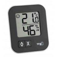 TFA 30.5026.01 MOXX digitális hőmérő páratartalom-mérővel - fekete