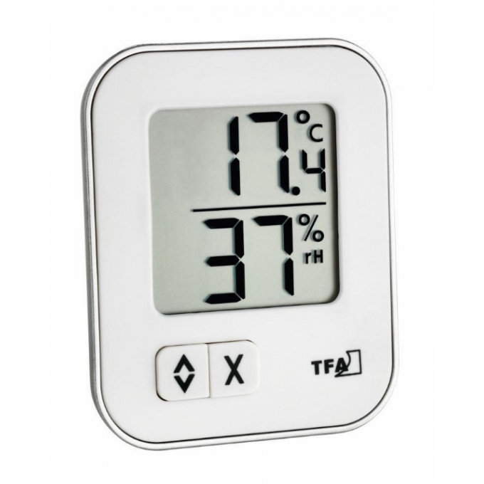 TFA 30.5026.02 MOXX digitális hőmérő páratartalom-mérővel - fehér