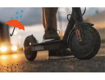 Elektromos roller esőben - mire kell figyelni?