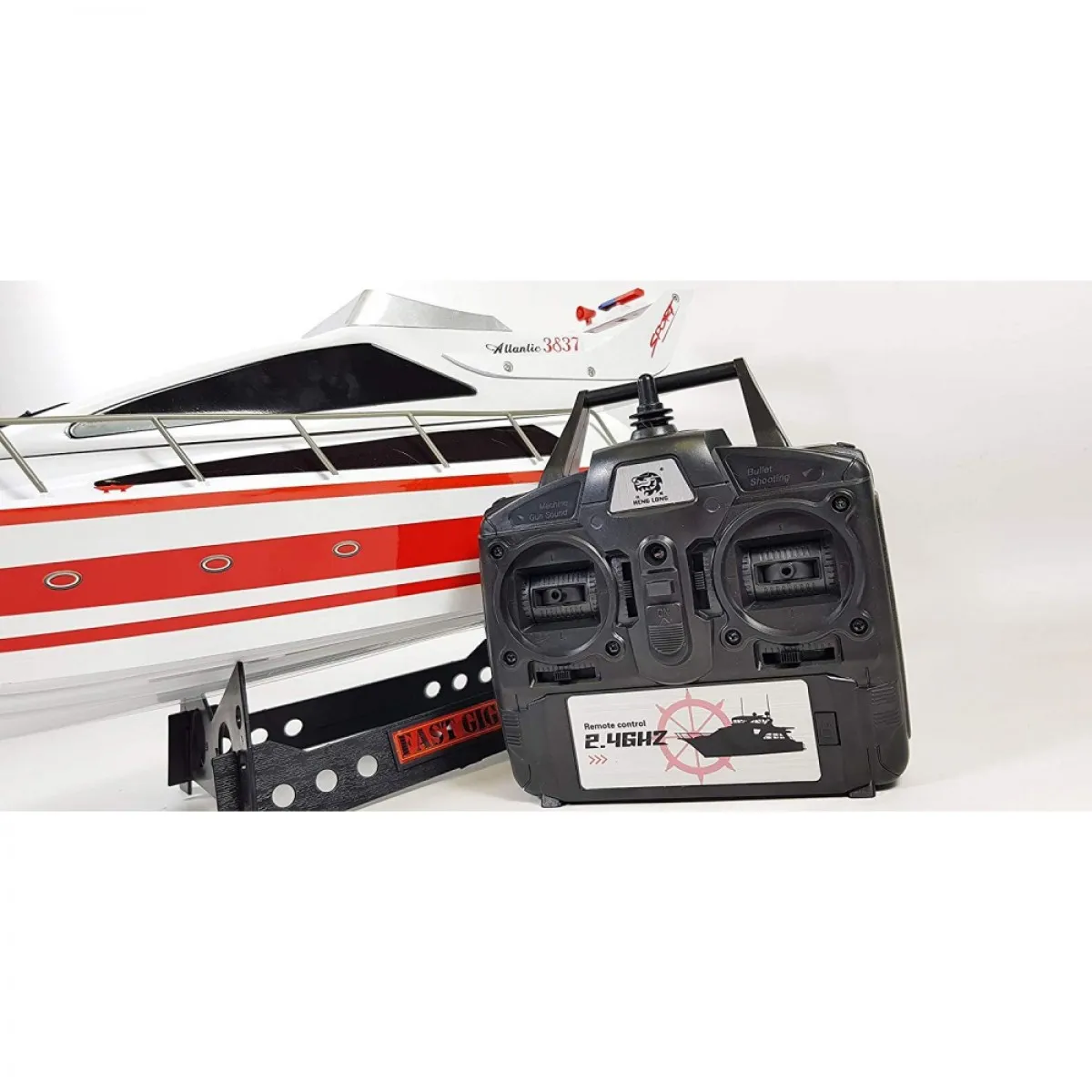 RC hajó AMEWI Yacht Atlantic (1:20) - kék RC hajó AMEWI Yacht Atlantic (1:20) - kék