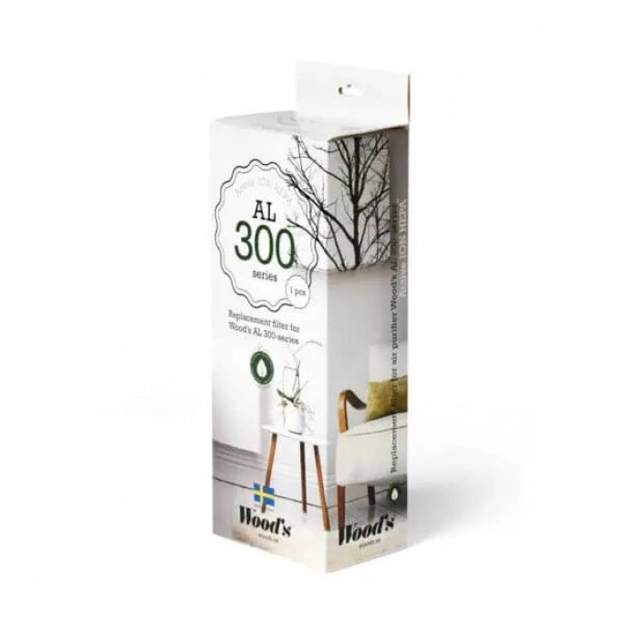 Csere aktív ION HEPA szűrő a Woods AL310 / AL310 FC készülékhez