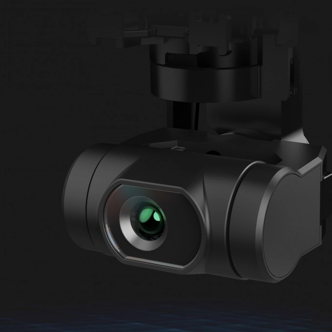 AERIUM Hubsan Blackhawk 2 GPS 4K Combo fekete drón - 2 akku