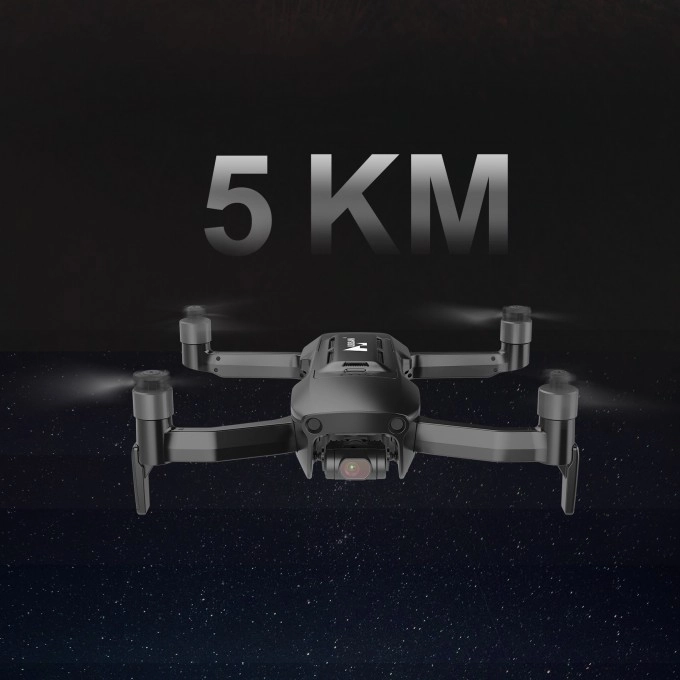 AERIUM Hubsan Blackhawk 2 GPS 4K Combo fekete drón - 2 akku