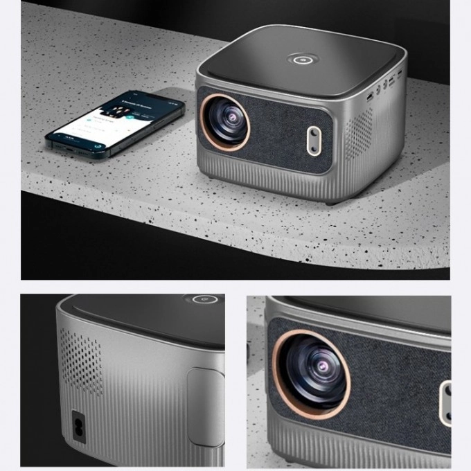 AERIUM D3500 UHD AI Wi-Fi 5G hordozható projektor