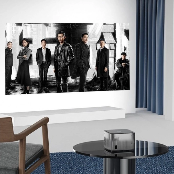 AERIUM D3500 UHD AI Wi-Fi 5G hordozható projektor