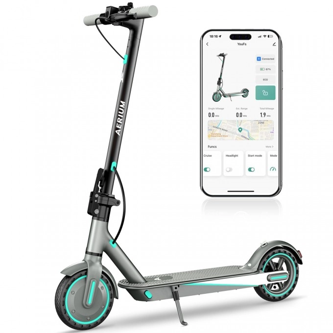 AERIUM T350 PRO elektromos roller, kék