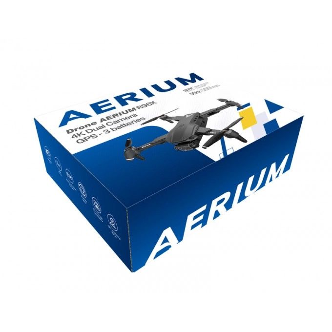 AERIUM R96X 4K Dual Camera GPS drón - 3 akkumulátor