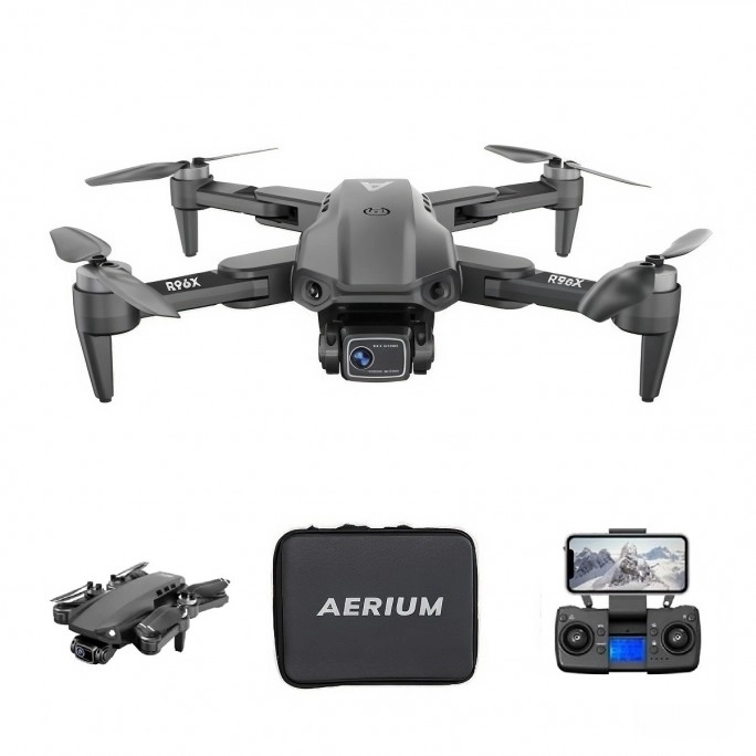 AERIUM R96X 4K Dual Camera GPS drón - 3 akkumulátor