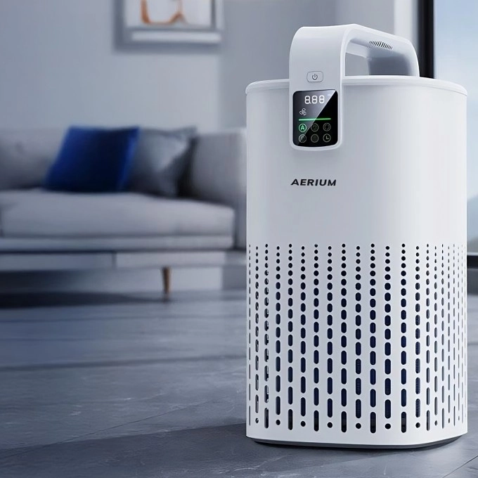 Légtisztító AERIUM PureSteel Q3 HEPA Wi-Fi