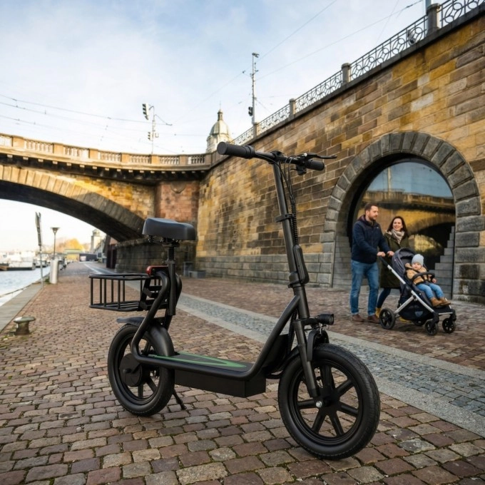 AERIUM AOVO PRO COMFORT V2 elektromos roller fekete