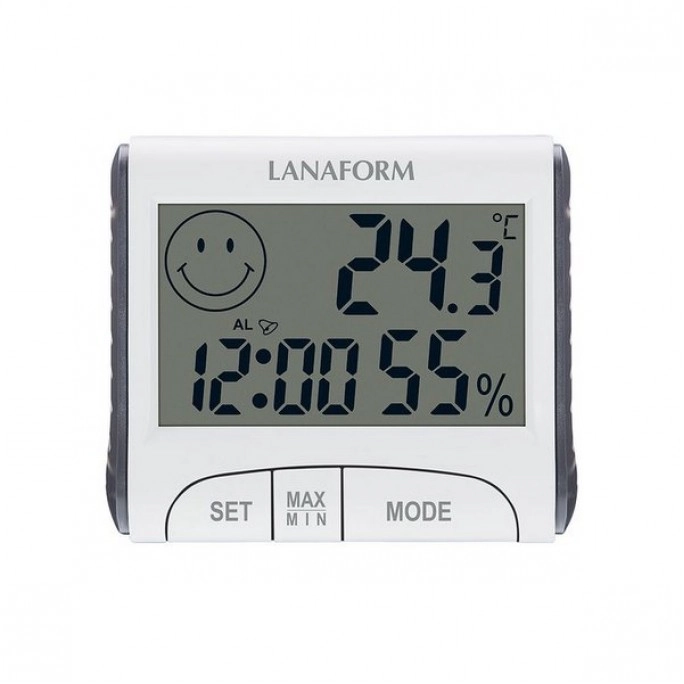 Digitális hőmérő és nedvességmérő - Lanaform LA120701 Digitális hőmérő és nedvességmérő - Lanaform LA120701
