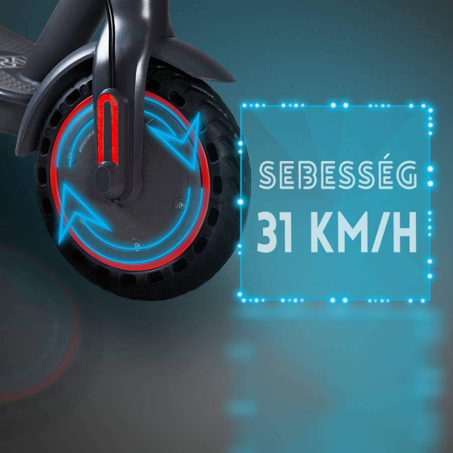 Elektromos roller AERIUM AOVO PRO fekete