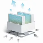 StadlerForm OSKAR párásító fehér