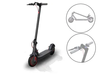 Elektromos roller AERIUM AOVO PRO fekete